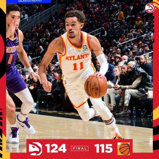 Kaiyun开云官方网站中国登录-特雷·扬终结太阳连胜 混乱东部老鹰已经回归战局